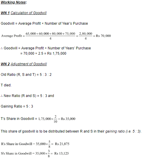 Retirement/Death of a Partner (Part - 4) | Accountancy Class 12 - Commerce