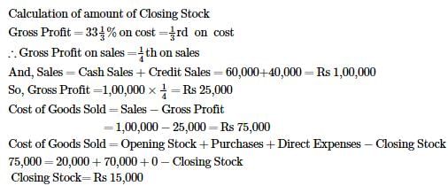 Financial Statements Of Sole Proprietorship - (Part - 1) | Accountancy Class 11 - Commerce