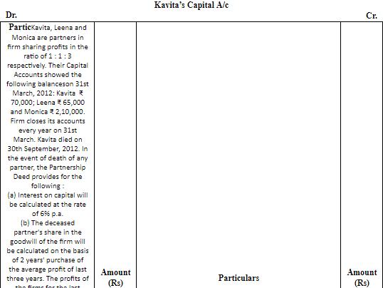 Retirement/Death of a Partner (Part - 4) | Accountancy Class 12 - Commerce