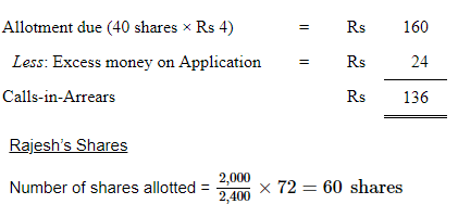 Accounting for Share Capital (Part - 5) | Accountancy Class 12 - Commerce
