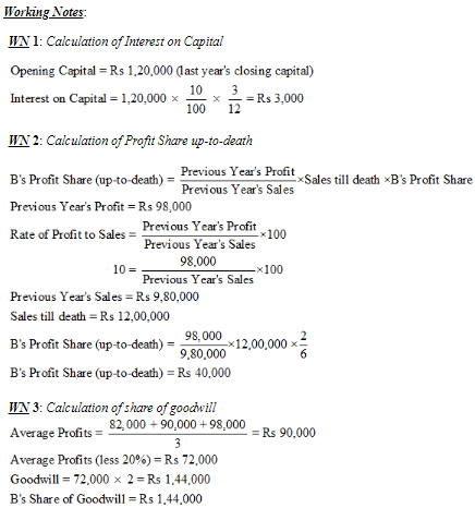 Retirement/Death of a Partner (Part - 4) | Accountancy Class 12 - Commerce