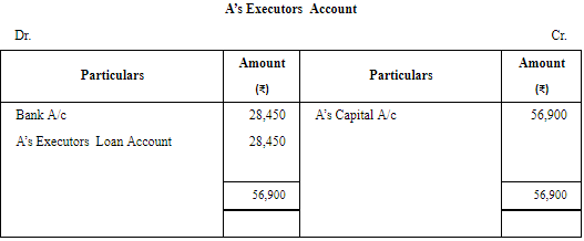 Retirement/Death of a Partner (Part - 4) | Accountancy Class 12 - Commerce