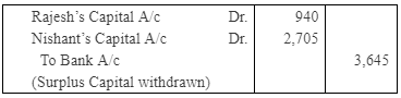 NCERT Solution: Reconstitution of a Partnership Firm – Retirement/Death of a Partner | Accountancy Class 12 - Commerce