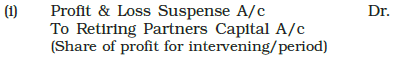 Reconstitution of a Partnership Firm : Retirement/Death of a Partner Chapter Notes | Accountancy Class 12 - Commerce