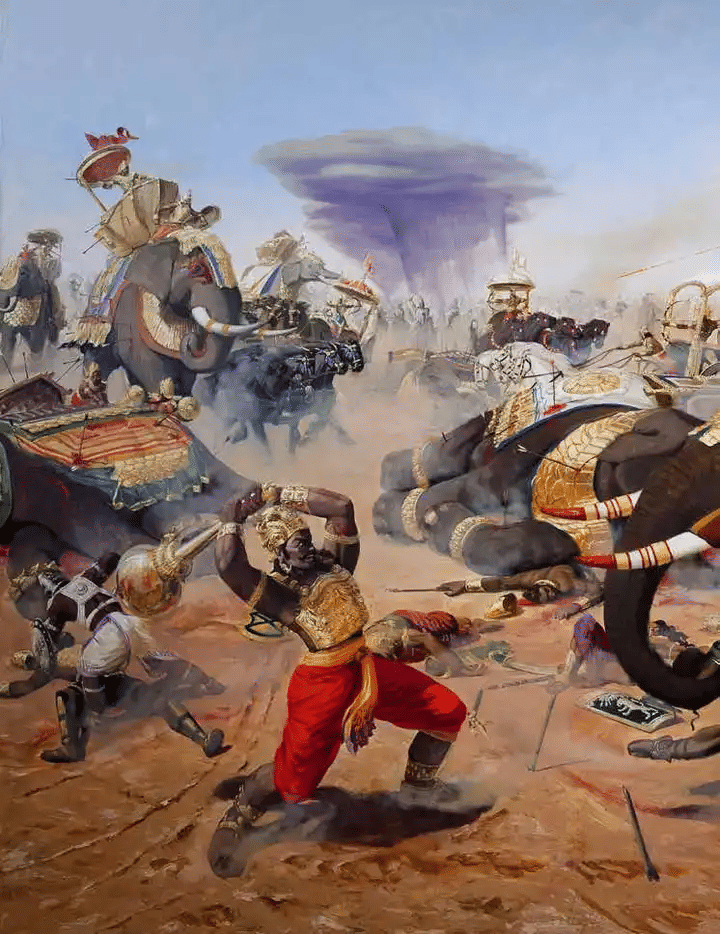 Worksheet: Kurukshetra War | Mahabharat Tales: The Battle of Good and Evil - Class 6