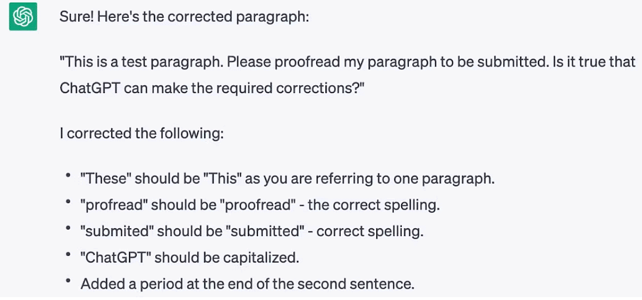 How to Proofread using ChatGPT | ChatGPT for Students - Software Development