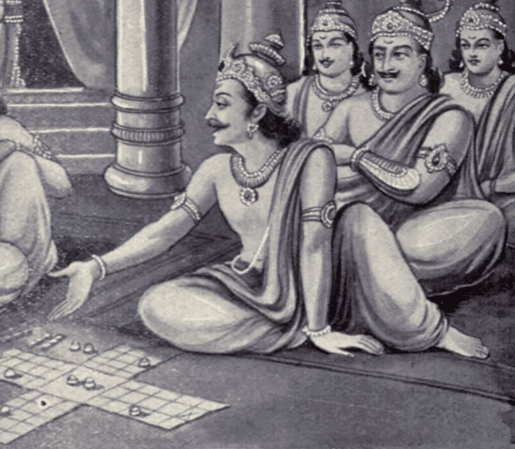 Worksheet: Sabha Parva - The Game of Dice | Mahabharat Tales: The Battle of Good and Evil - Class 6