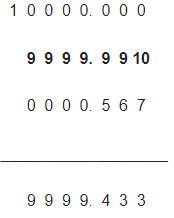 Worksheet Solutions: Subtraction | Improve Your Calculations: Vedic Maths (English) - Class 6