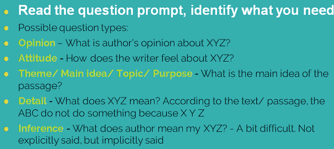 PTE Reading Multiple Choice Choose Single Answer Strategy