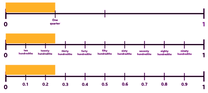 Equivalent decimals of halves and quarters | Year 4 Mathematics