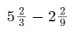 Subtracting mixed numbers | Year 5 Mathematics