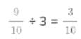 Divide fractions by integers | Year 6 Mathematics