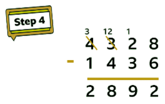 Subtract up to 4-digit numbers | Year 5 Mathematics