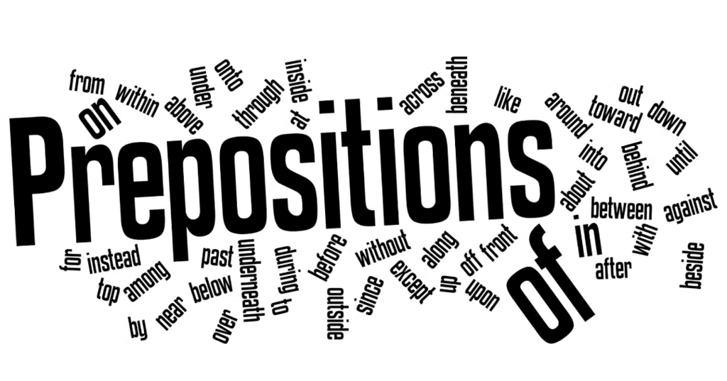 What is a preposition? | Year 4 English - Class 4