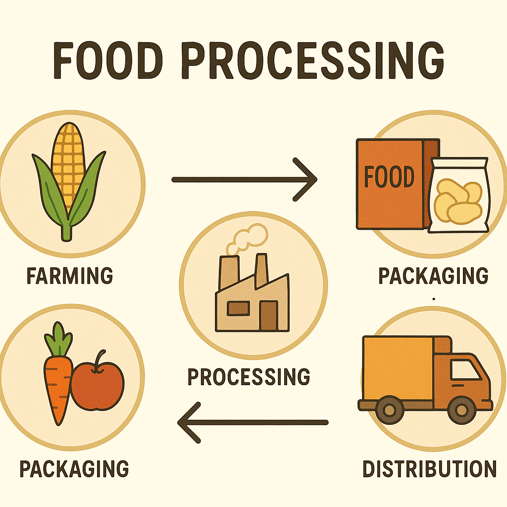 Food Processing Chapter Notes | Natural Science and Technology (Grade 6-A)