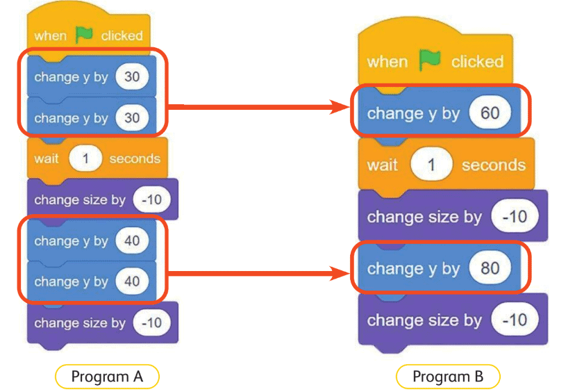 Combining and removing commands