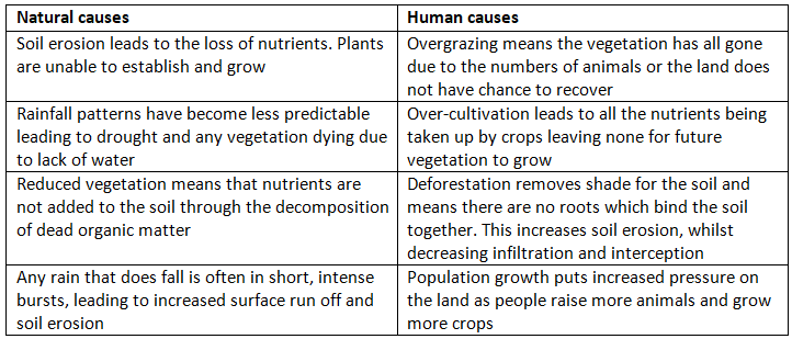 Soil Erosion & Desertification | Geography for GCSE/IGCSE - Class 10