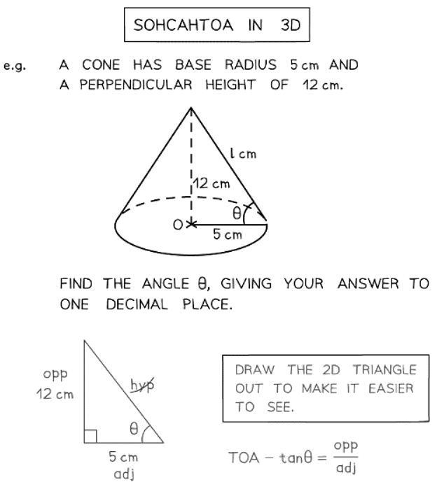 3D Pythagoras & Trigonometry | Mathematics for GCSE/IGCSE - Class 10