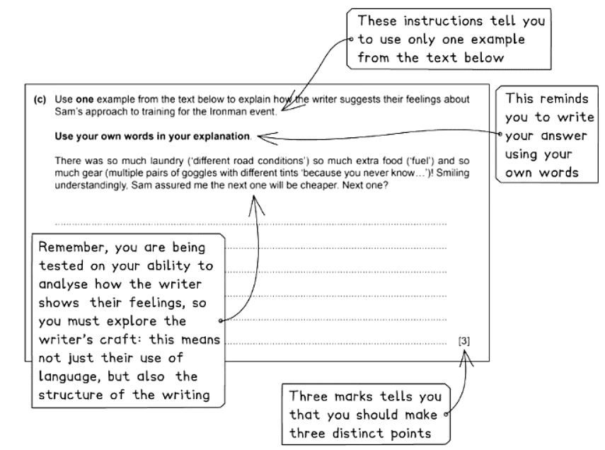Answering the Question 2: Short Answer Questions | English Language for GCSE/IGCSE - Class 10