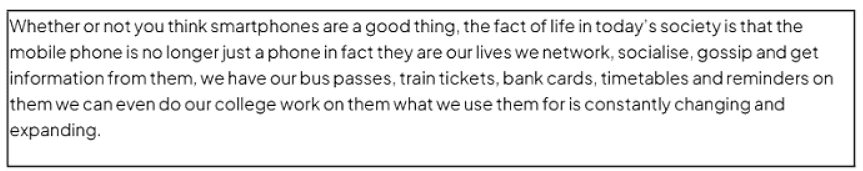 Sentence demarcation