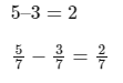Addition and Subtraction of Fractions - Year 7