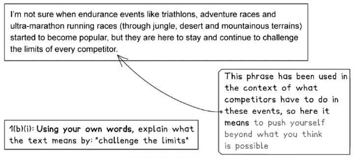 Question 1 Comprehension: Demo Answer | English Language for GCSE/IGCSE - Class 10