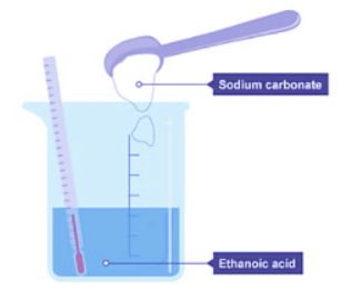 Example of an endothermic reaction