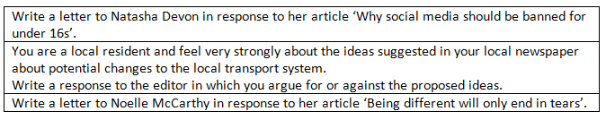 Assignment 1: Writing to Discuss, Argue or Persuade | English Language for GCSE/IGCSE - Class 10