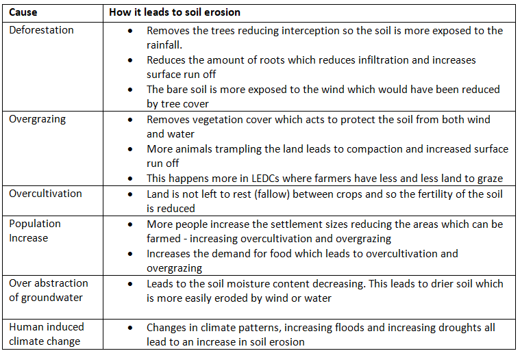 Soil Erosion & Desertification | Geography for GCSE/IGCSE - Class 10
