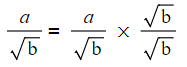 Rationalising Denominators | Mathematics for GCSE/IGCSE - Class 10