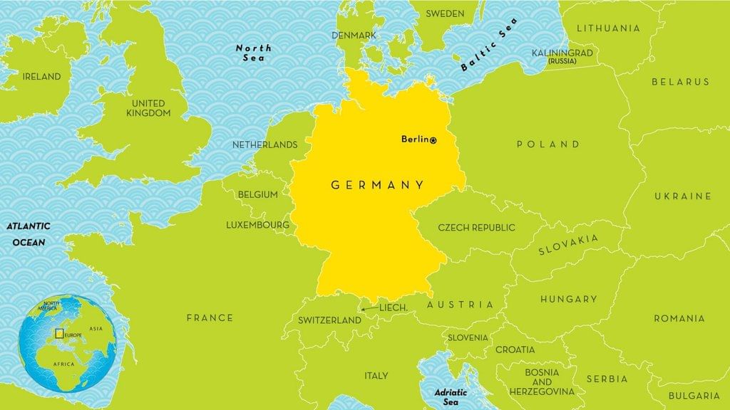 A map showing how far Hitler had extended Germany’s territory by March 1939
