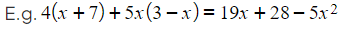Expanding Brackets | Mathematics for GCSE/IGCSE - Year 11