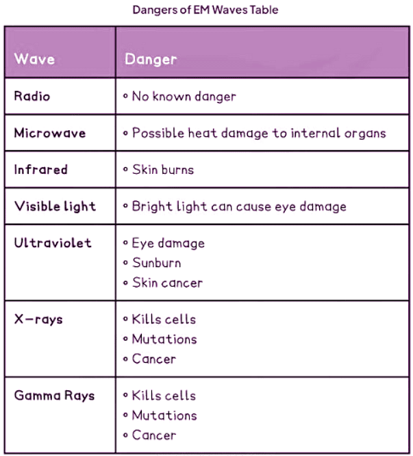 Dangers of Electromagnetic Waves | Physics for GCSE/IGCSE - Class 10
