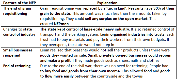 How Far was the New Economic Policy a Success? | History for GCSE/IGCSE - Class 10
