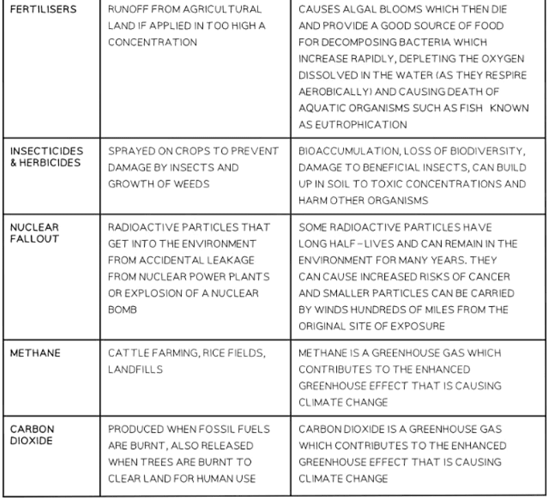 Untreated Sewage & Excess Fertiliser