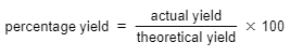 Percentage Yield | Chemistry for GCSE/IGCSE - Class 10