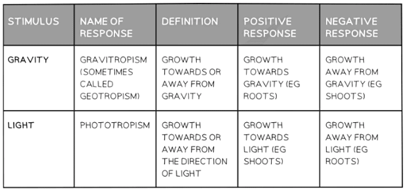 Tropisms | Biology for GCSE/IGCSE - Class 10