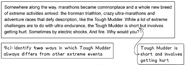 Question 1 Comprehension: Demo Answer | English Language for GCSE/IGCSE - Class 10