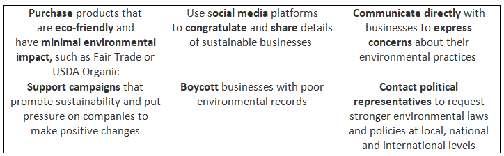 Environmental Concerns: Pressure Groups | Business Studies for GCSE/IGCSE - Class 10