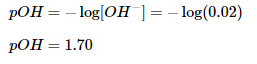 Calculations of pH and pOH Solved Examples | Chemistry for JAMB