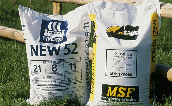 Fertilisers are usually sold as solid powders or granules