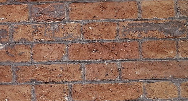 Brick is strong in compression - it resists being squashed