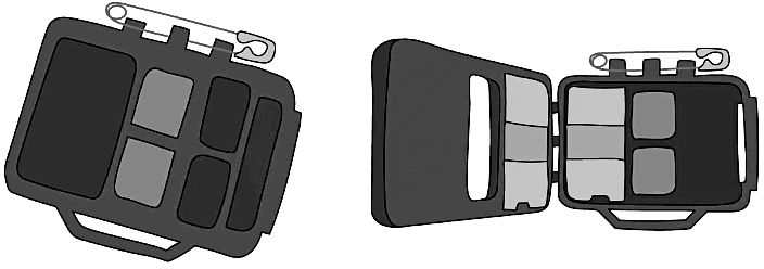 Radiation badges are used by people working closely with radiation to monitor exposure
