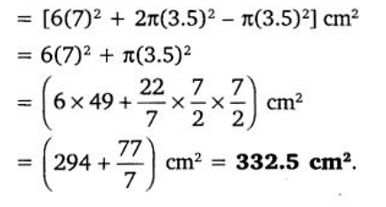 NCERT Solutions for Class 10 Maths Chapter 12 - Surface Areas and Volumes (Exercise 12.1)