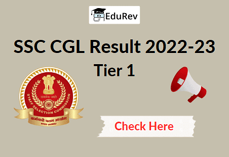 SSC CGL Result 2022-23 Tier 1