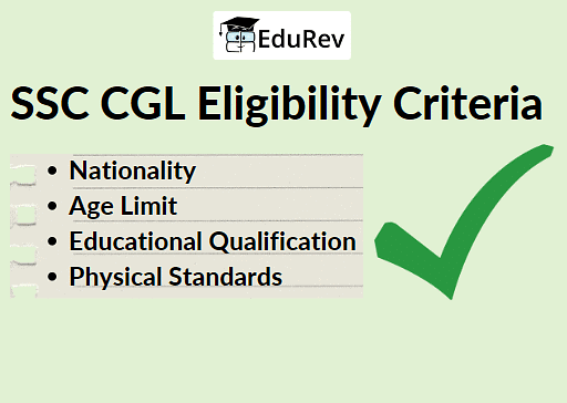 SSC CGL 2025 Eligibility: Age limit & Qualification