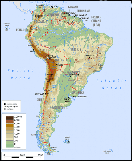 Geography of South America | Famous Books for UPSC Exam (Summary & Tests)