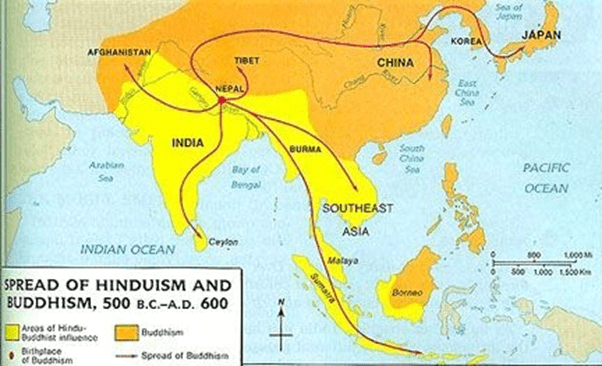 The spread of Indian culture abroad | SSC CGL Tier 2 - Study Material, Online Tests, Previous Year