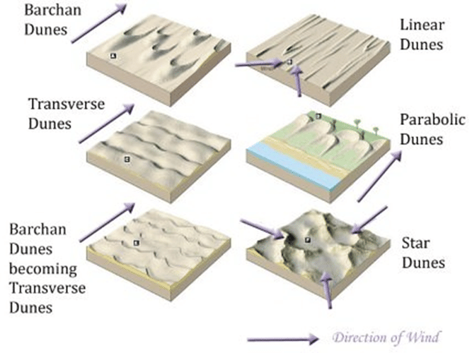 Aeolian Landforms | Geography for UPSC CSE