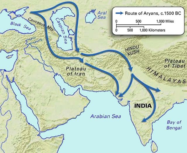 The Route of Aryans